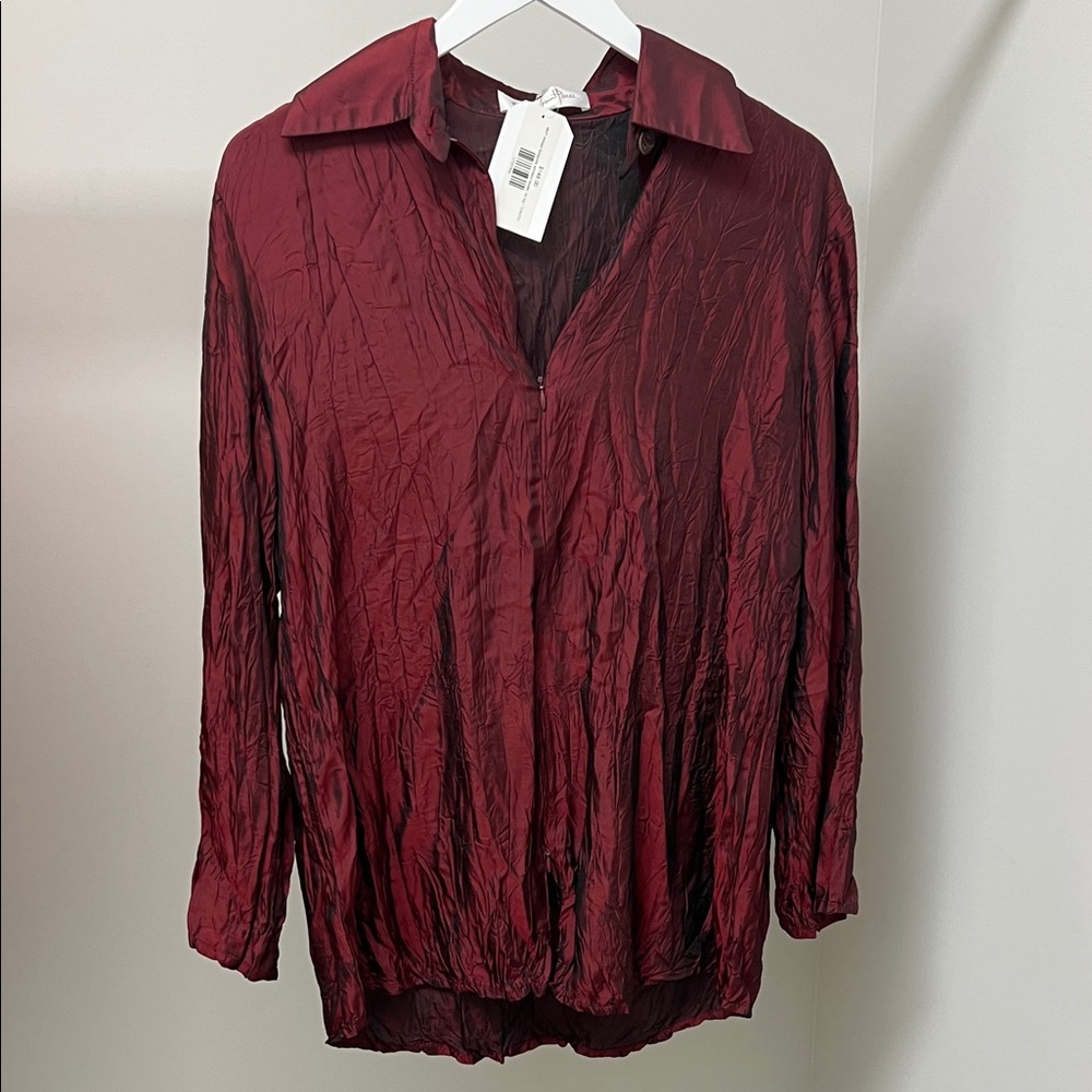 Marie Saint Pierre Vintage Wrinkled Tunic